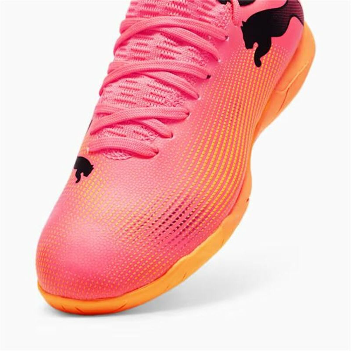 Fotbollsskor för inomhusbruk för barn Puma Future 7 Play Orange Barn Unisex - 4