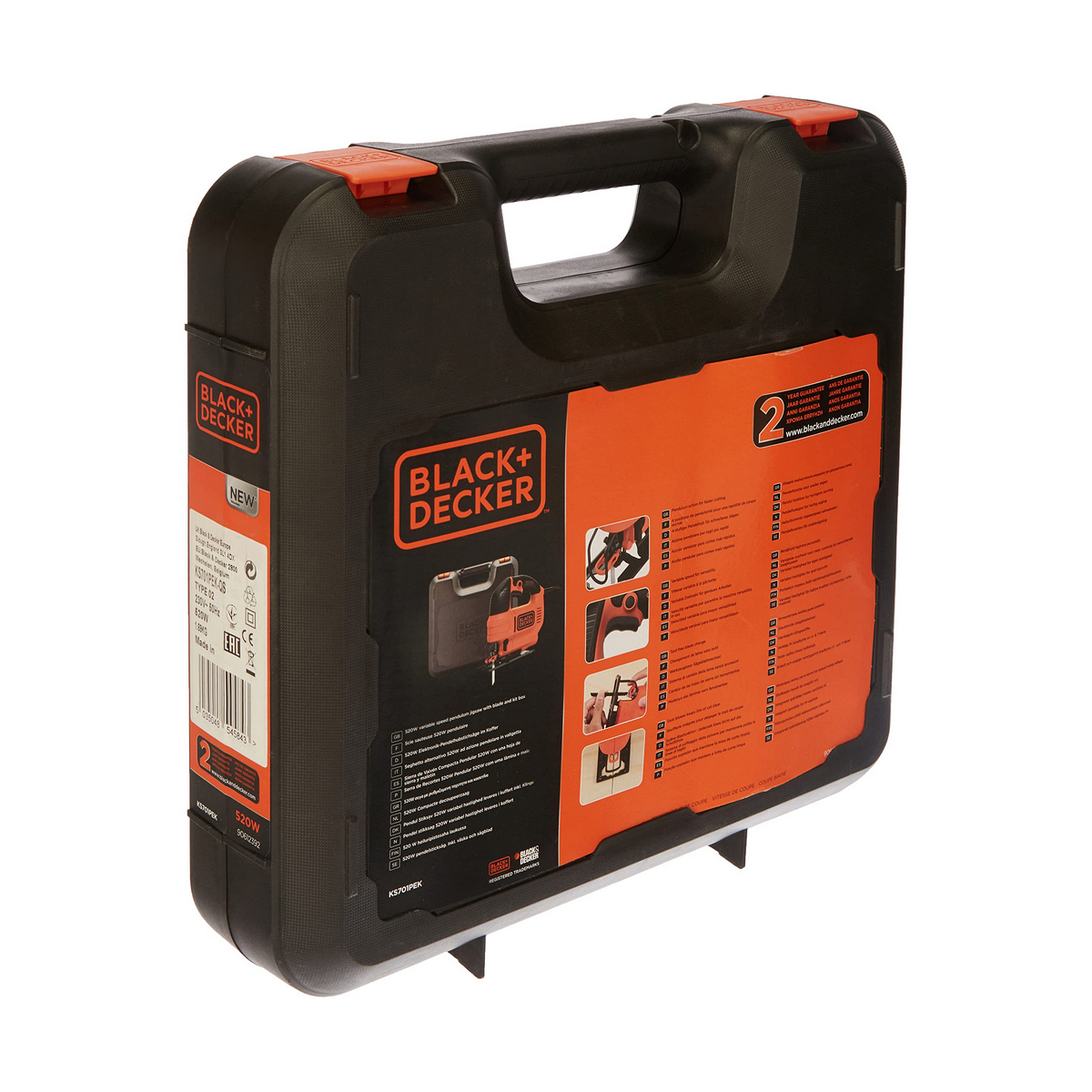 Sticksågar Black & Decker KS701PEK 520 W 230 V 70 mm - 11