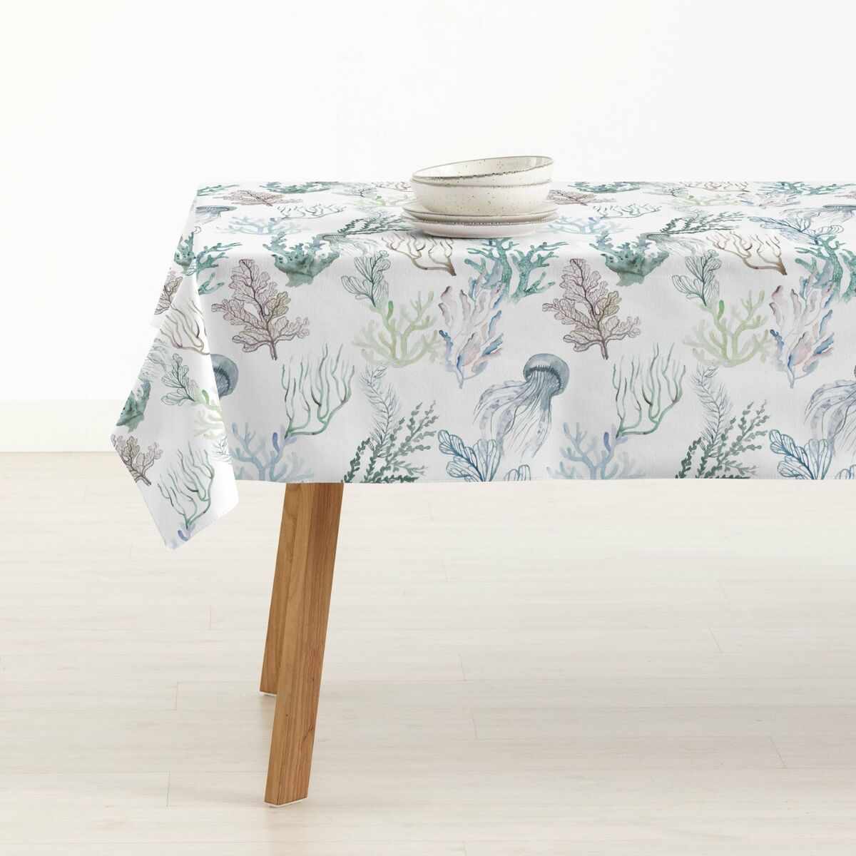 Fläckresistent bordsduk i harts Belum 0120-401 Multicolour 300 x 150 cm