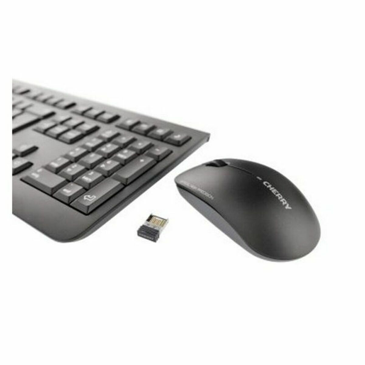 Trådlöst Tangentbord och Mus Cherry JD-0710ES-2 Svart Qwerty Spanska - 3
