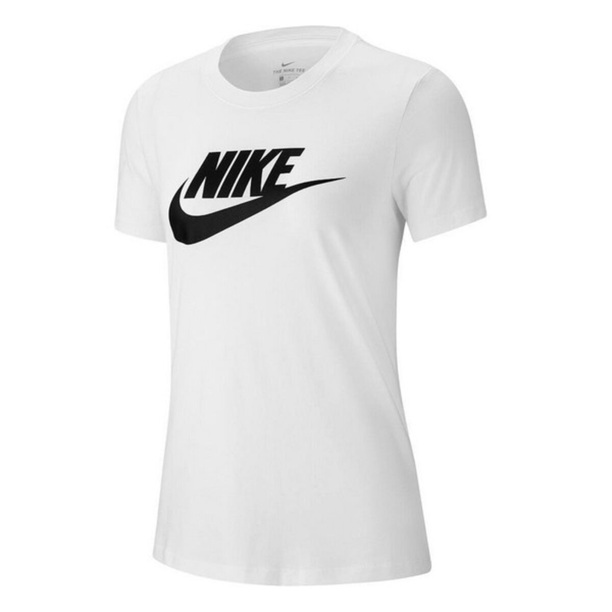 T-shirt med kortärm Dam Nike NSW TEE ESSNTL ICON Vit