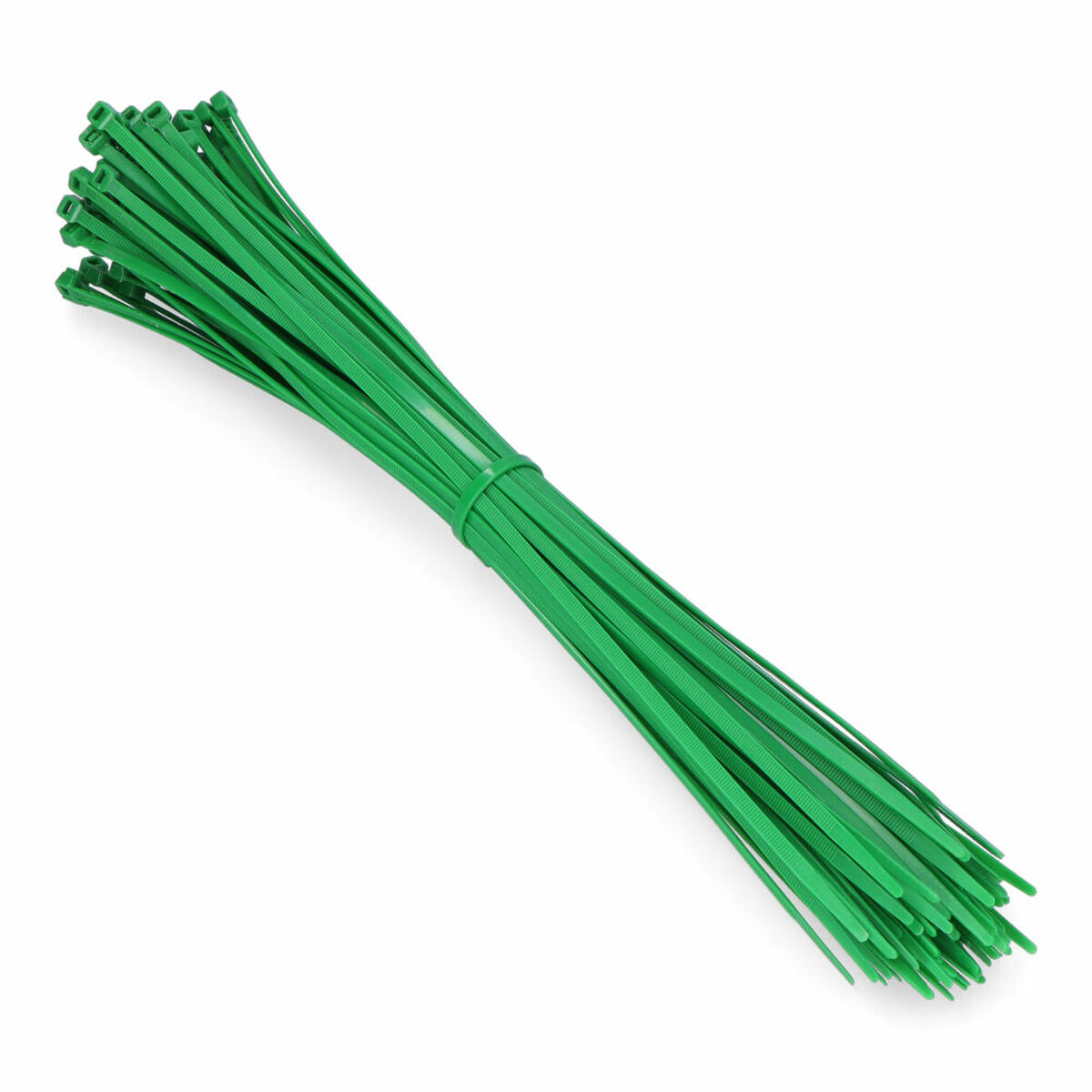 Nylonkabelband EDM 48322 Grön 380 x 4,8 mm (100 antal) - 3