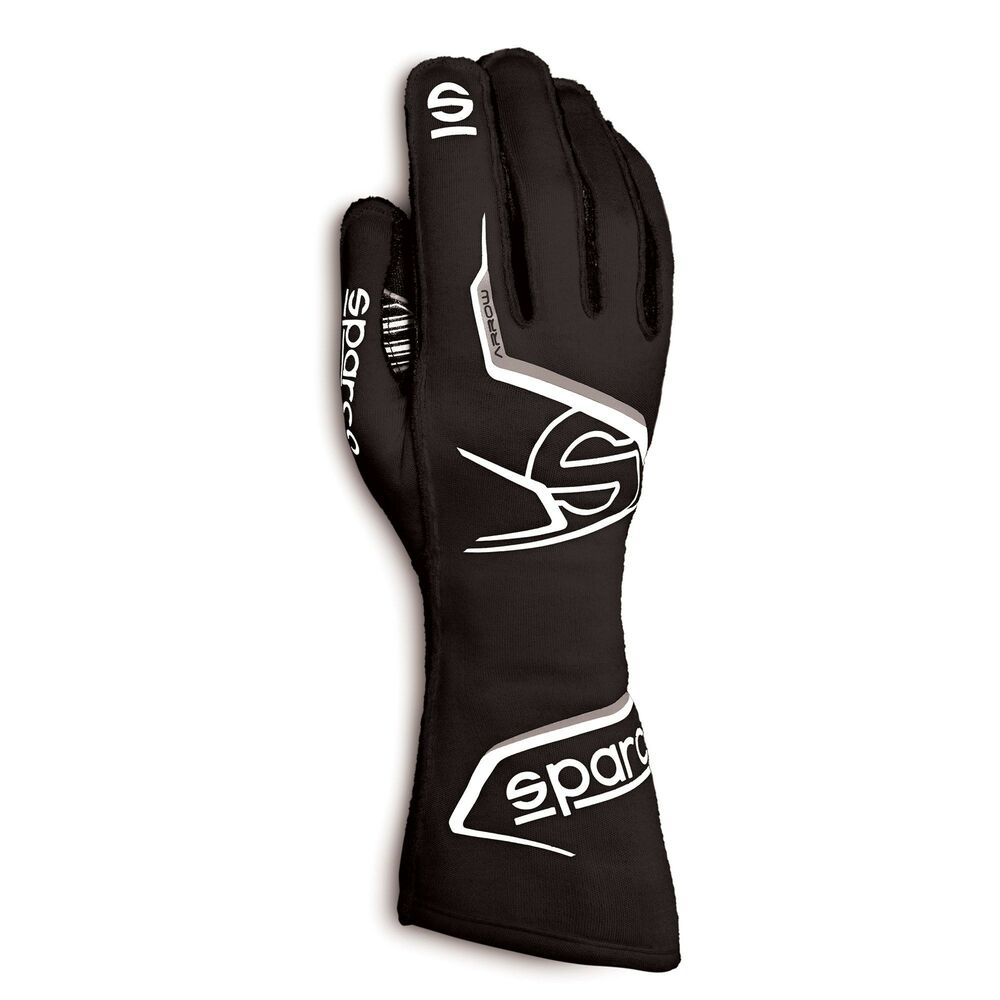 Handskar Sparco ARROW KART Svart/Vit