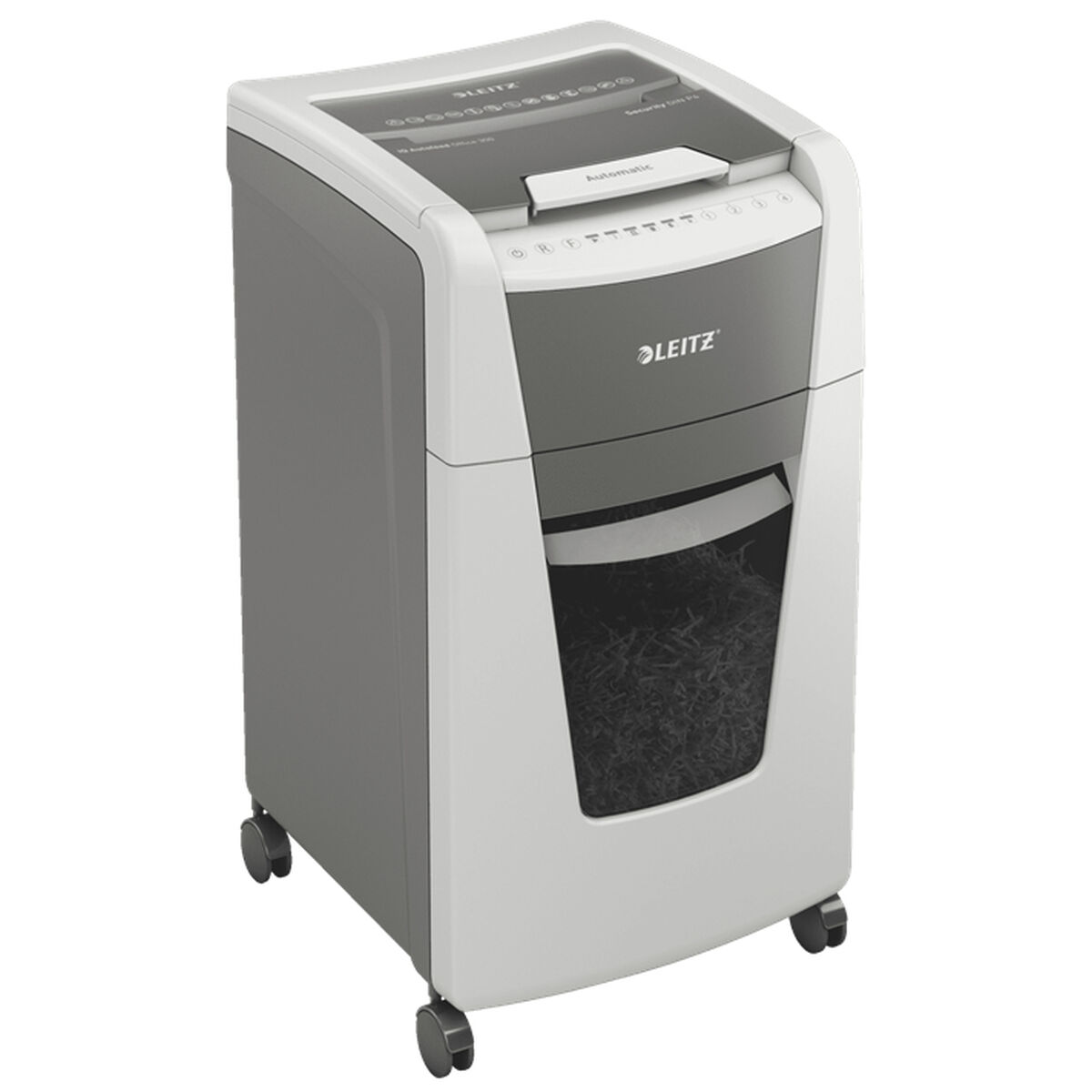 Dokumentförstörare Leitz IQ 300 Autofeed P4 60 L