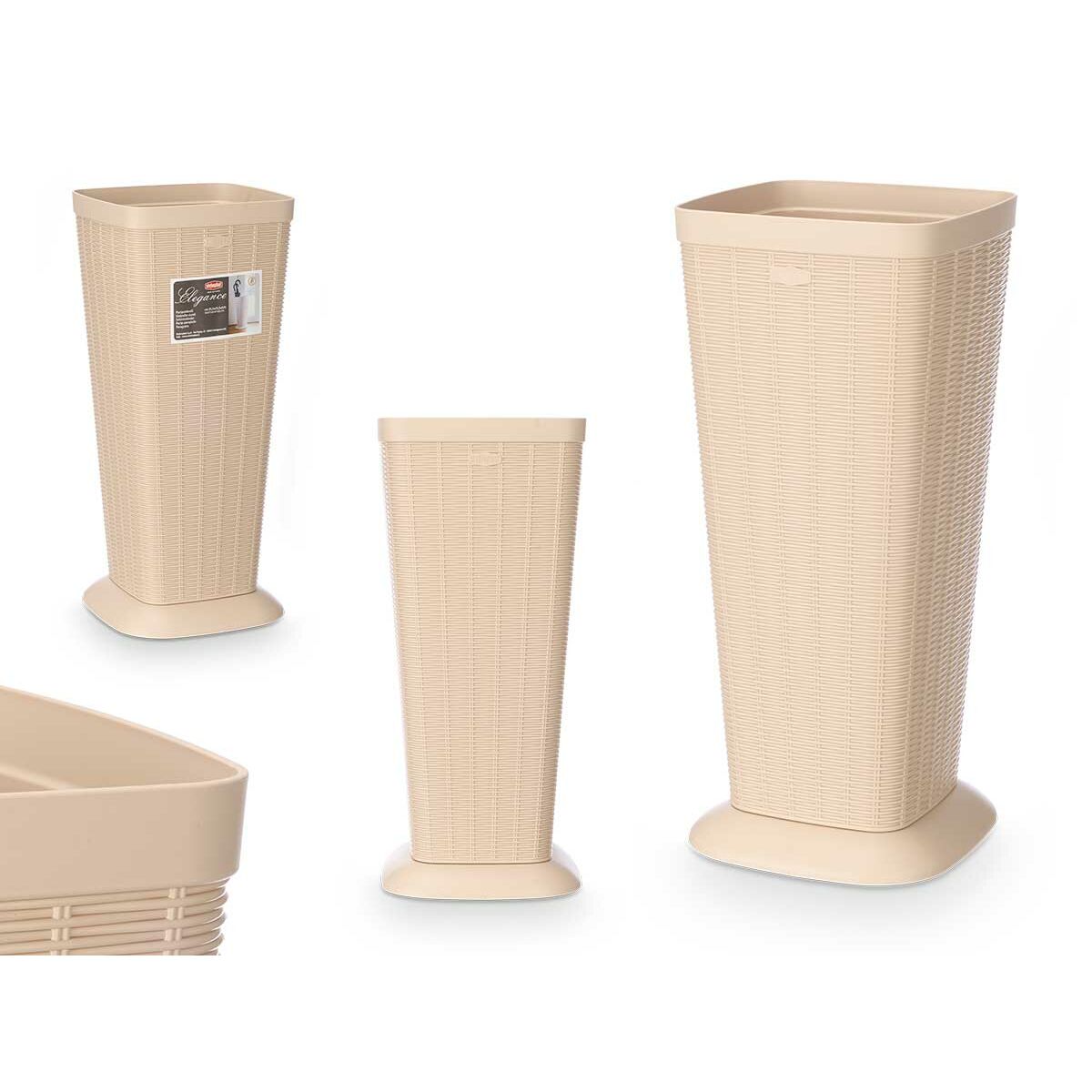 Paraplyställ Stefanplast Elegance Kräm Plast 25 x 57 x 25 cm - 3