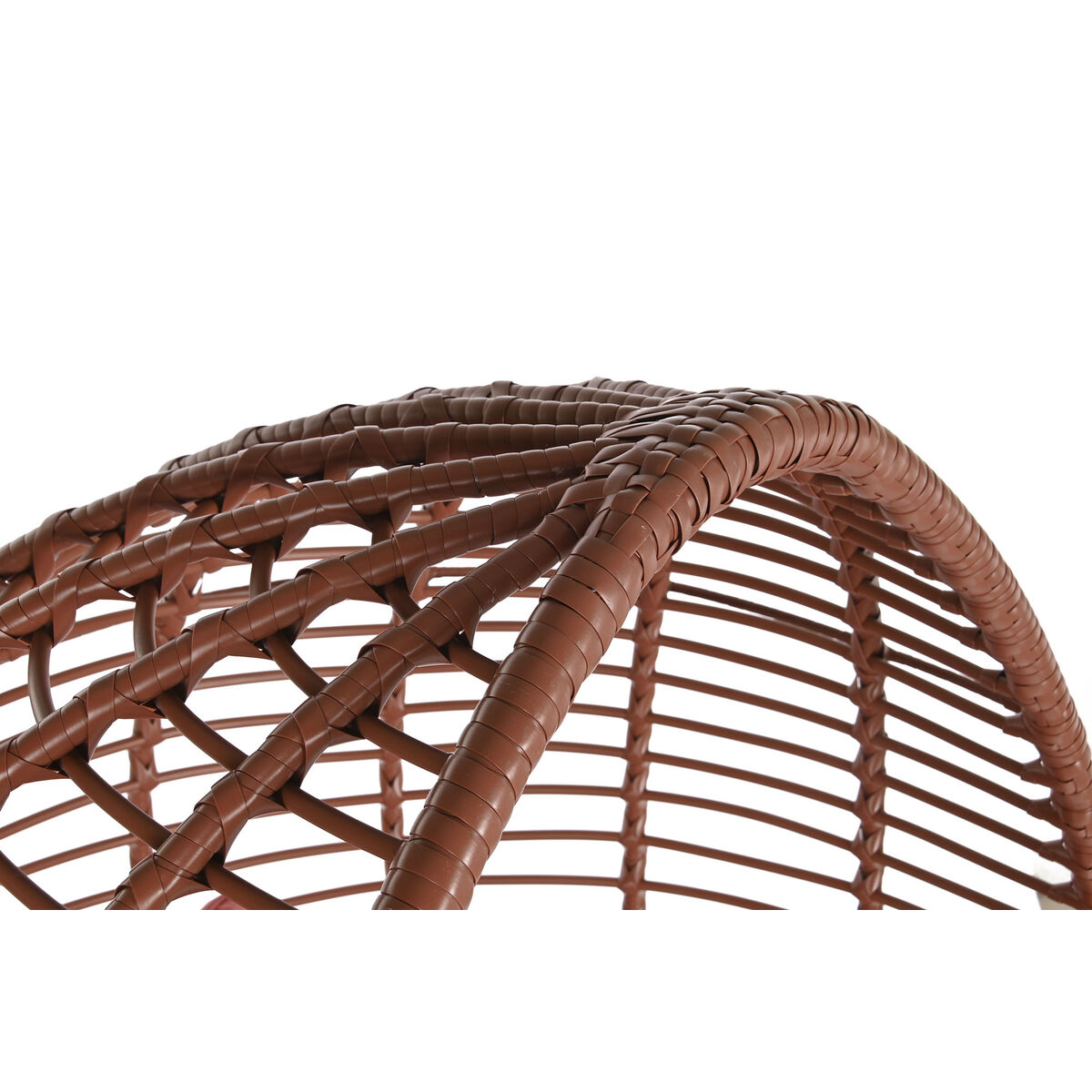 Trädgårdssoffa DKD Home Decor 90 x 65 x 151 cm Metall Terrakota n syntetisk rattan - 8