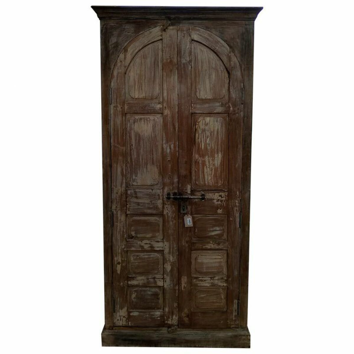 Skåp Alexandra House Living Brun polystyren Mangoträ 40 x 225 x 101 cm - 3