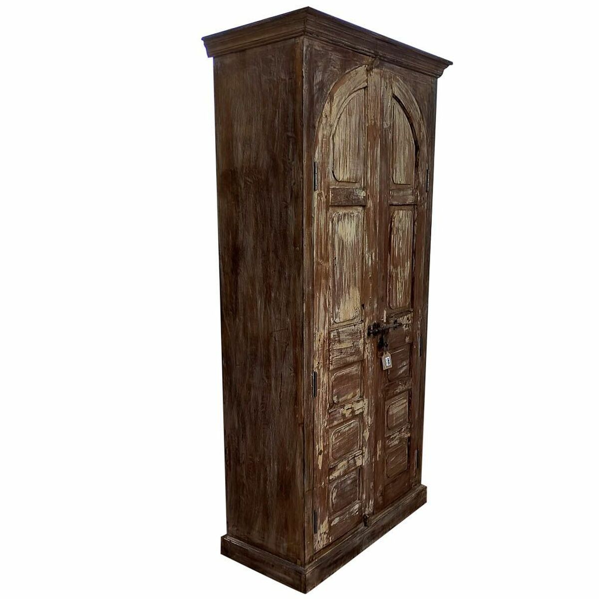 Skåp Alexandra House Living Brun polystyren Mangoträ 40 x 225 x 101 cm