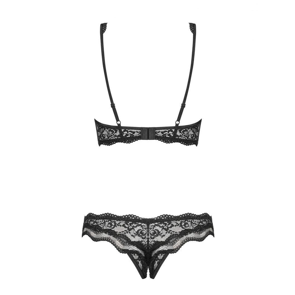 Set med underkläder Obsessive Luvae Svart S/M - 7
