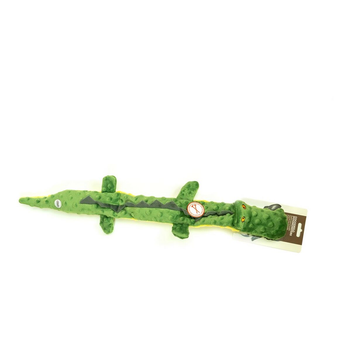 Mjuk leksak för hundar Gloria Dogmonsters Grön 100 % polyester Krokodil 65 x 5 x 6 cm - 20