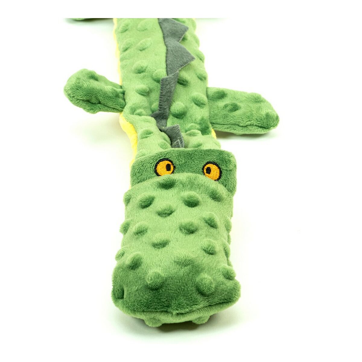Mjuk leksak för hundar Gloria Dogmonsters Grön 100 % polyester Krokodil 65 x 5 x 6 cm - 22