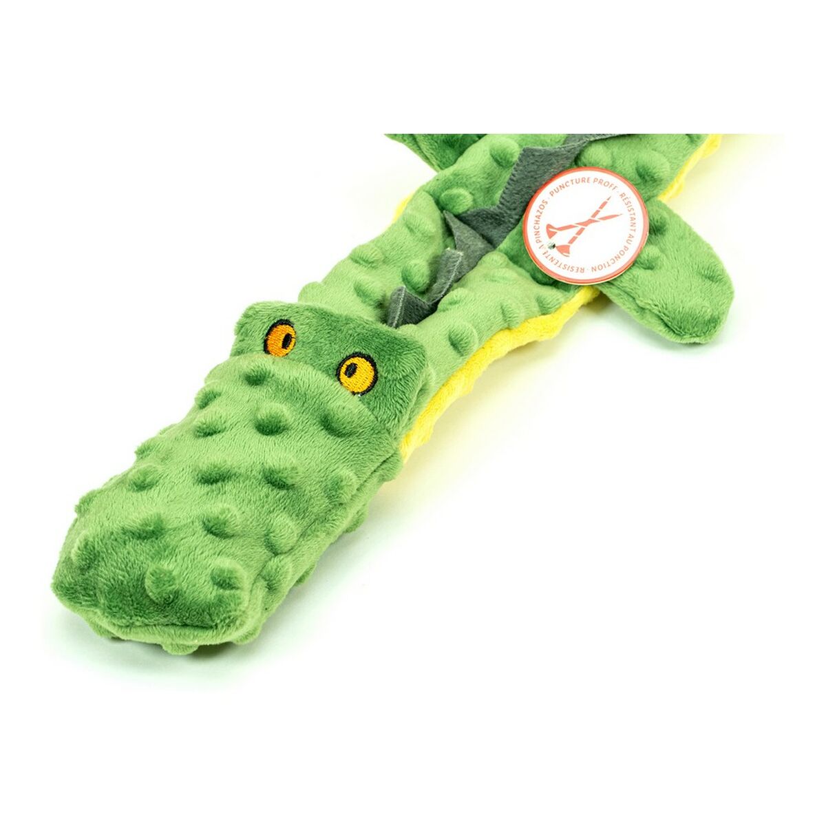 Mjuk leksak för hundar Gloria Dogmonsters Grön 100 % polyester Krokodil 65 x 5 x 6 cm - 11