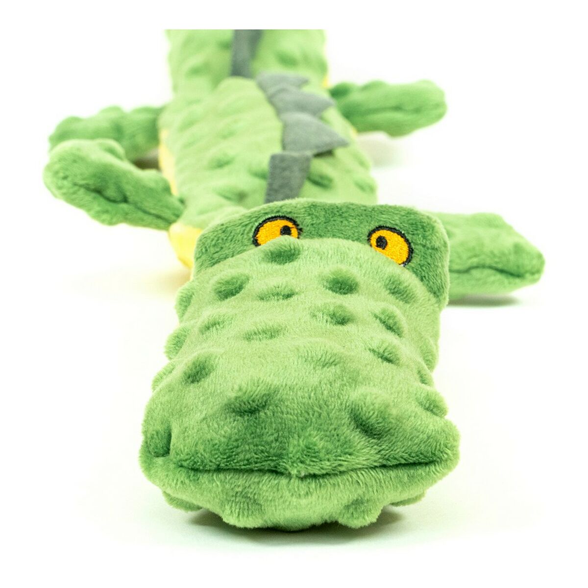 Mjuk leksak för hundar Gloria Dogmonsters Grön 100 % polyester Krokodil 65 x 5 x 6 cm - 12