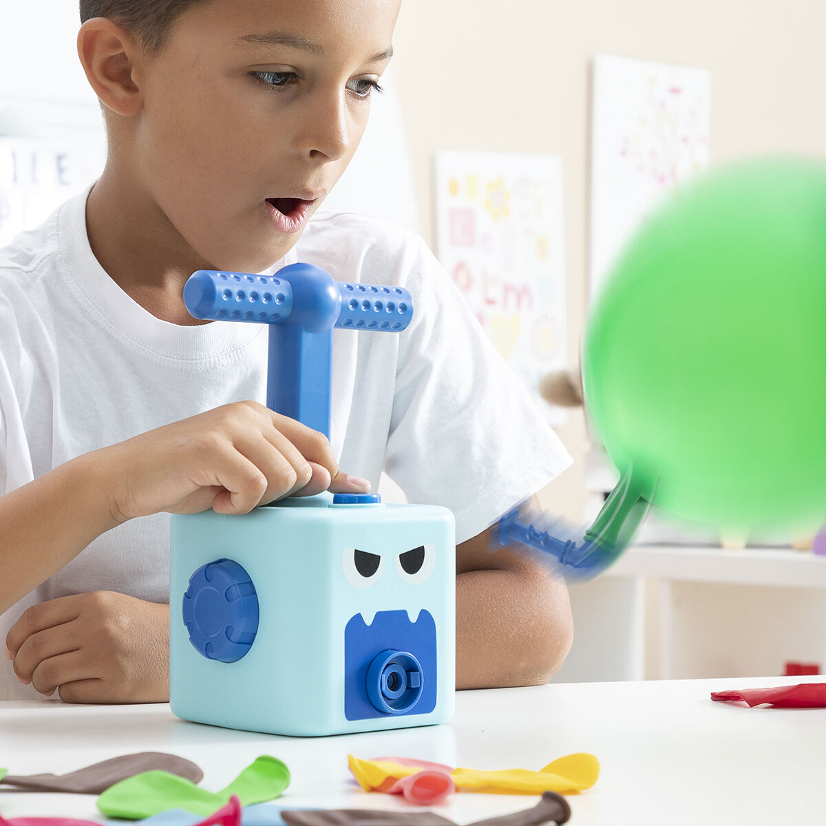 2-In-1 Bil- and Ballongsbärraketsleksak Coyloon InnovaGoods - 21
