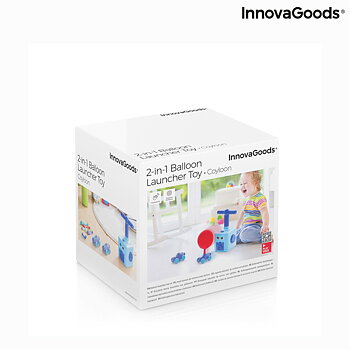 2-In-1 Bil- and Ballongsbärraketsleksak Coyloon InnovaGoods