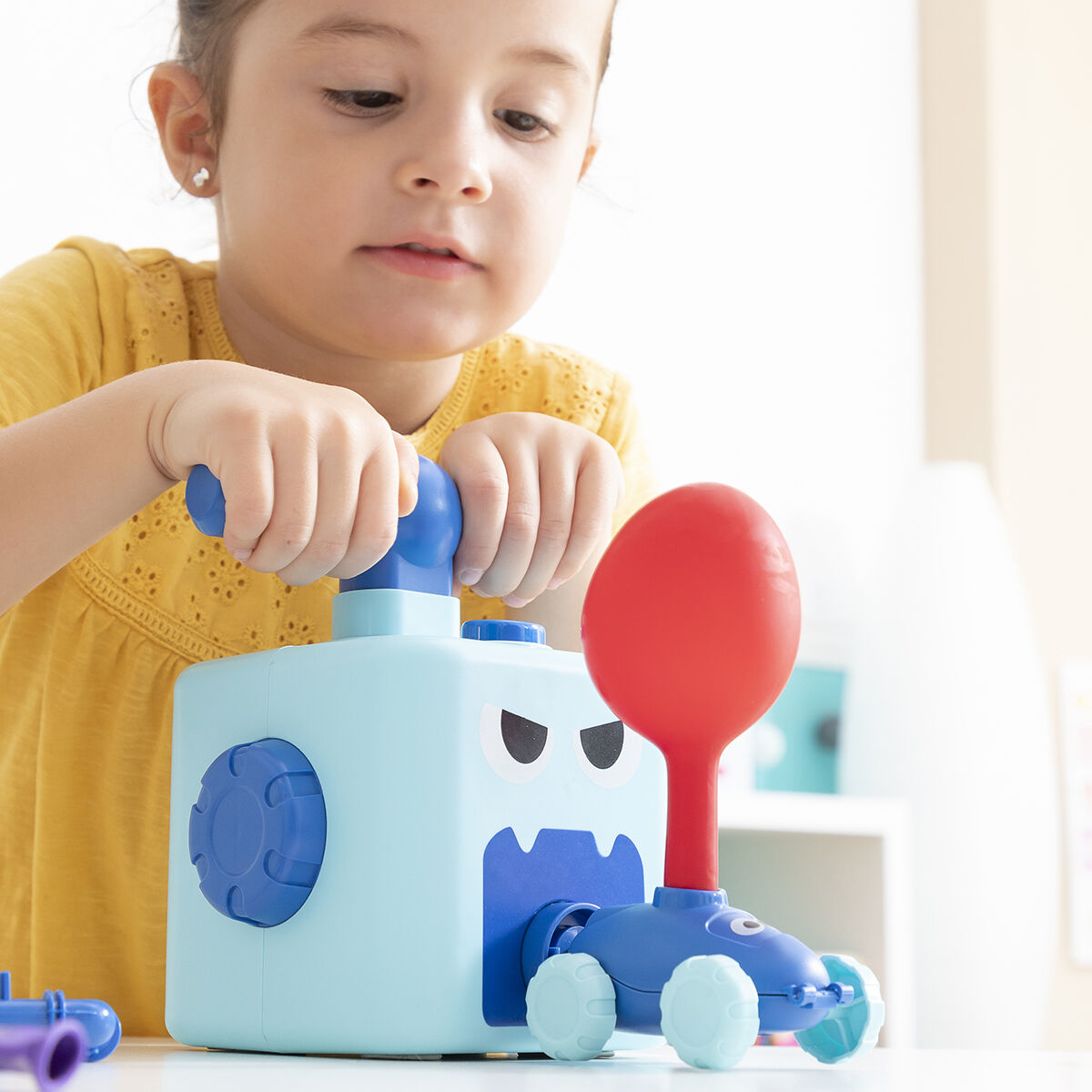 2-In-1 Bil- and Ballongsbärraketsleksak Coyloon InnovaGoods - 16