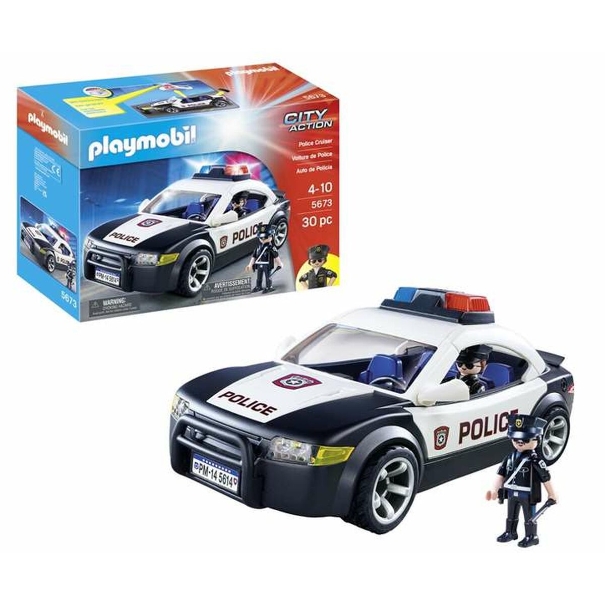 Playset Playmobil Polisbil - 2