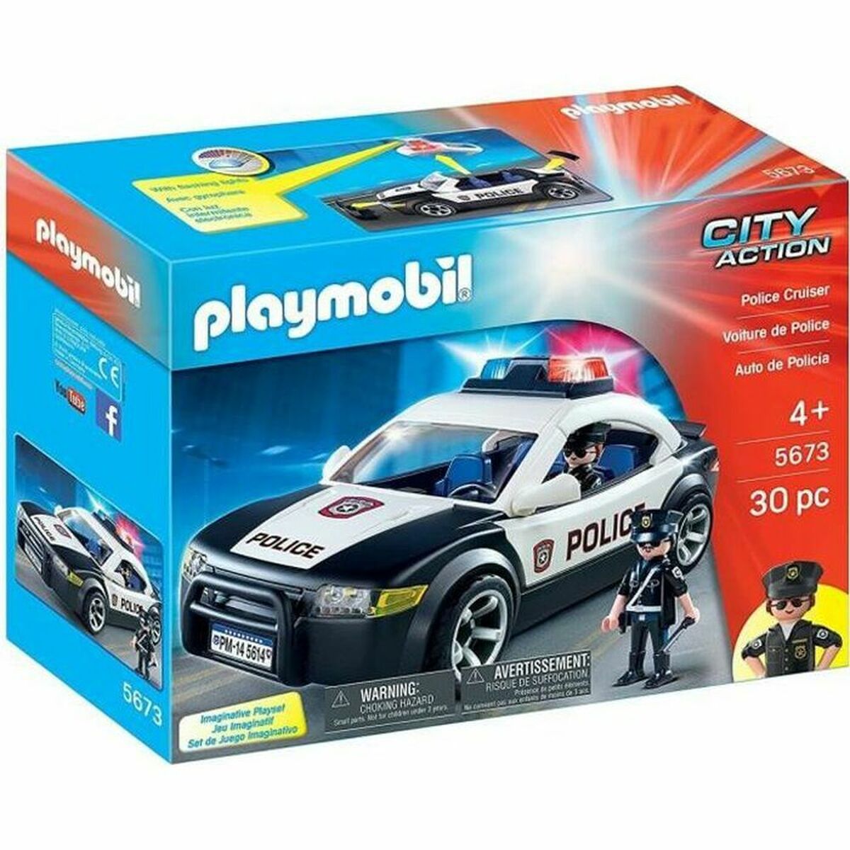 Playset Playmobil Polisbil - 3