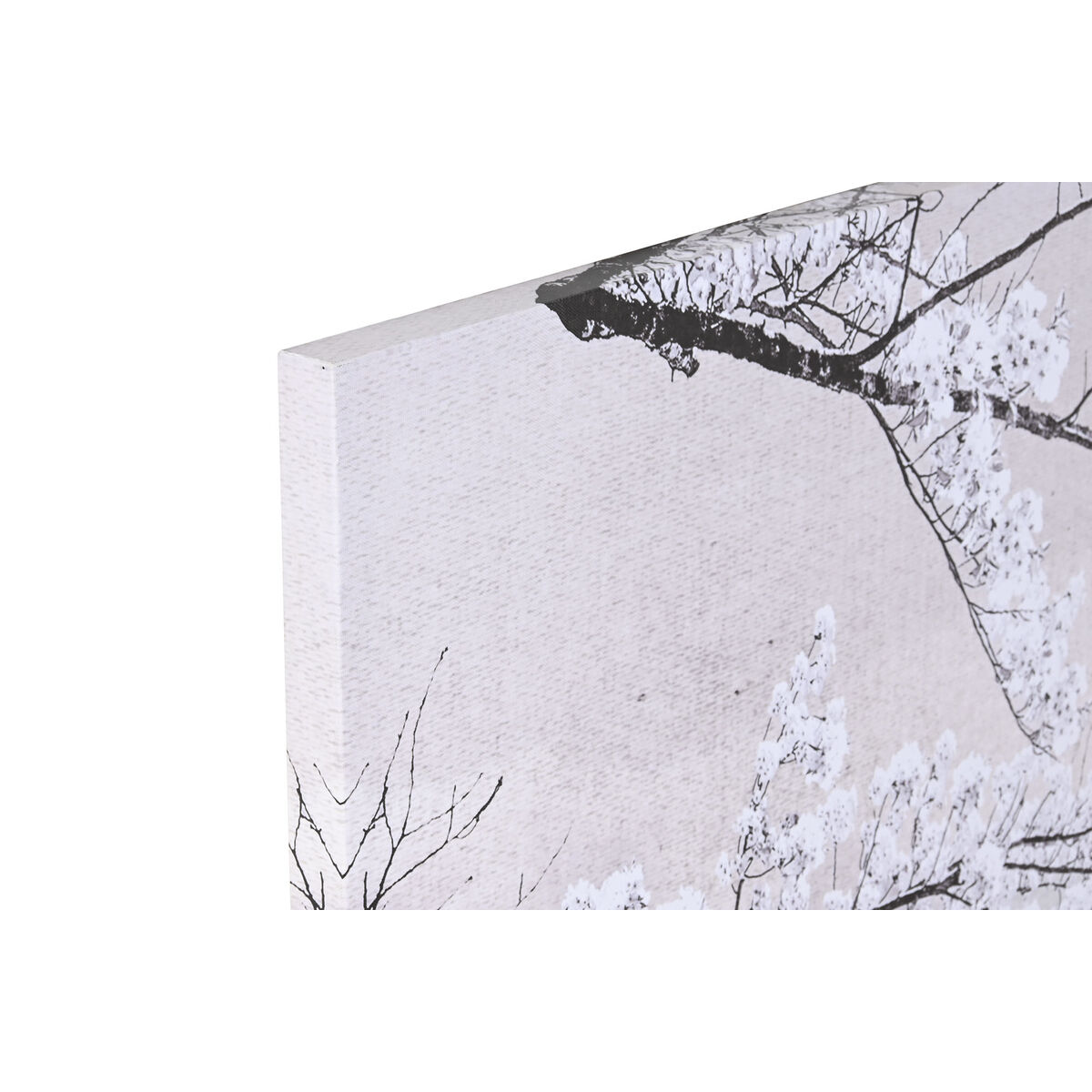 Tavla Home ESPRIT Vit Grå Gyllene Paris Glitter Loft 150 x 3 x 100 cm (2 antal) - 2