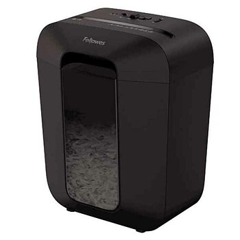Dokumentförstörare Mikroskärande Fellowes LX45 17 L 4 x 37 mm 8 ark Svart
