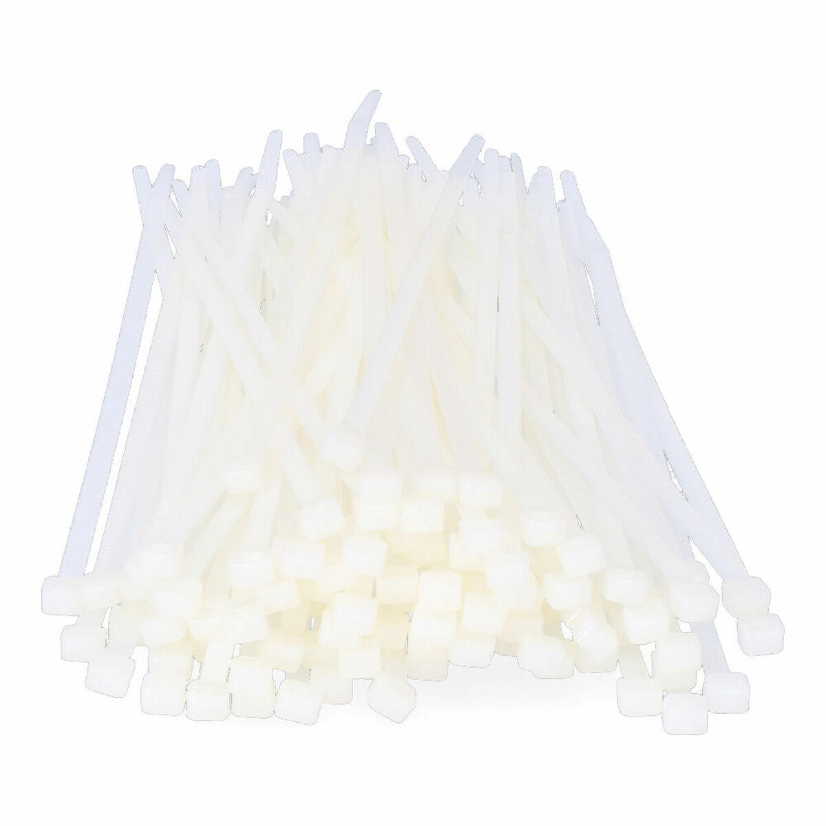 Nylonkabelband EDM 48325 Vit Naturell 250 x 4,8 mm (100 antal) - 5