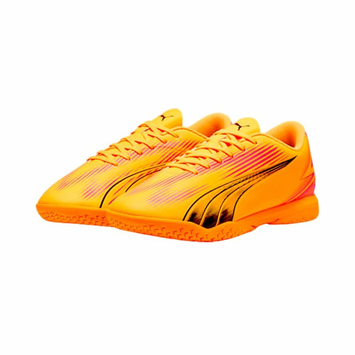 Fotbollsskor för inomhusbruk för vuxna Puma Ultra Play IT Orange Män - 4