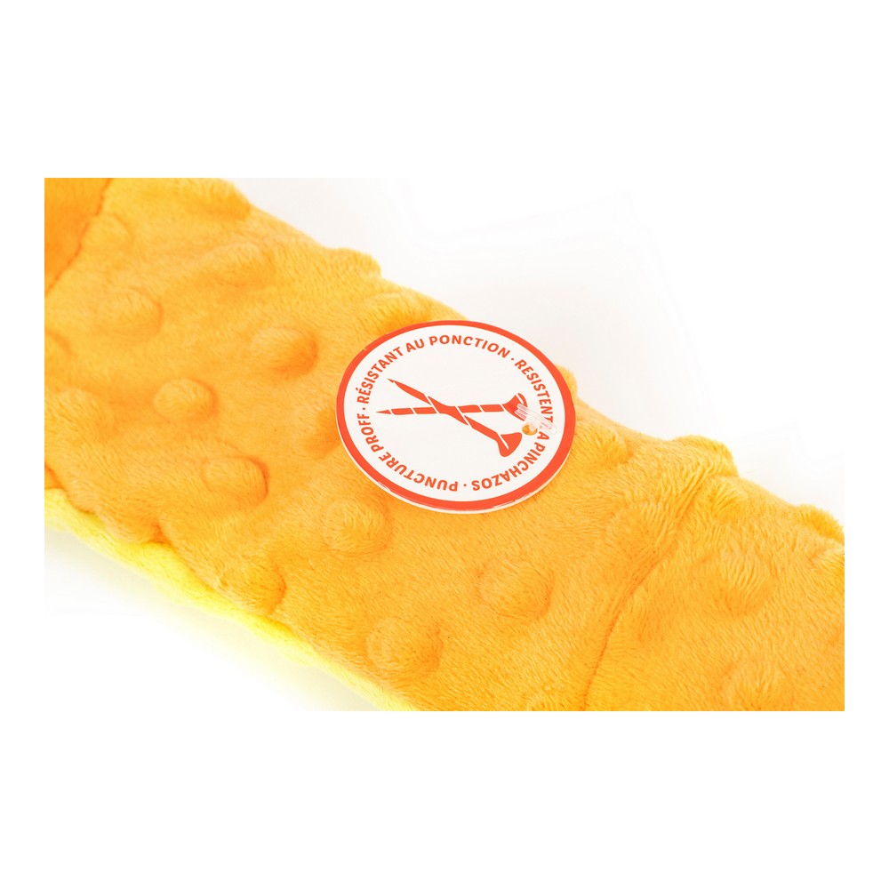 Mjuk leksak för hundar Gloria Dogmonsters Orange 100 % polyester Orm 65 x 5 x 6 cm - 3