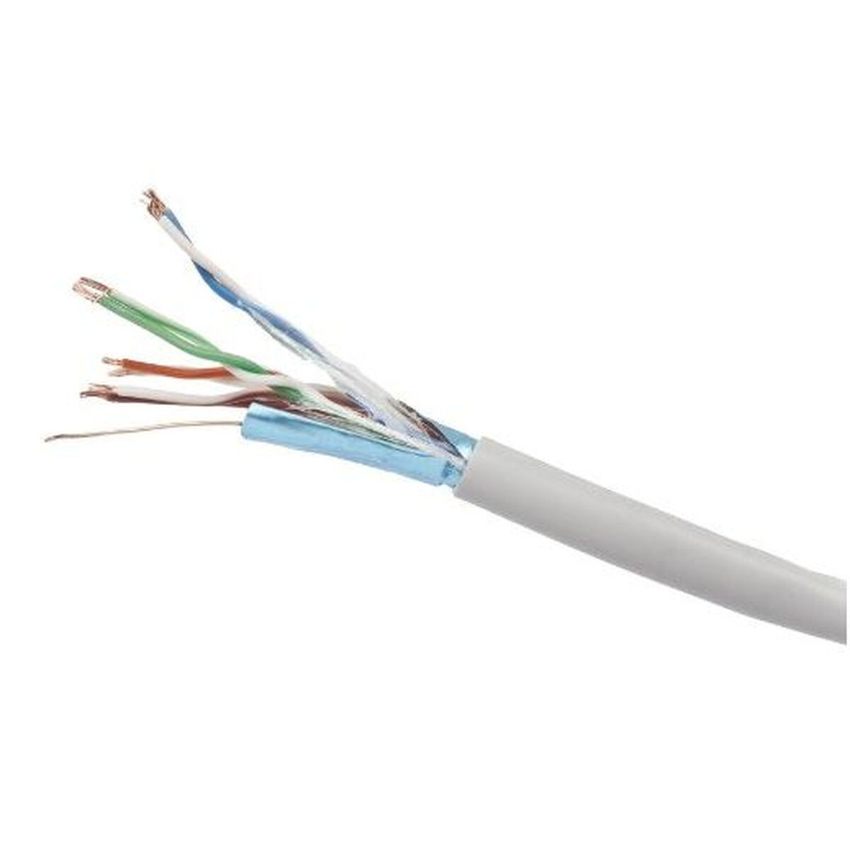 Nätkabel UTP Styv Kategori 6 GEMBIRD 305m Cat5e FTP Grå 305 m - 3