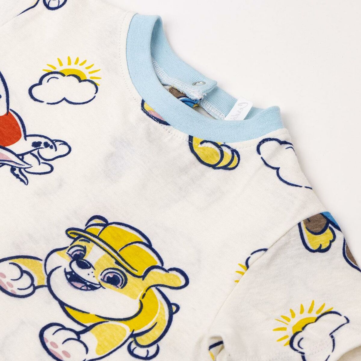 T-shirt med kortärm The Paw Patrol Beige - 7