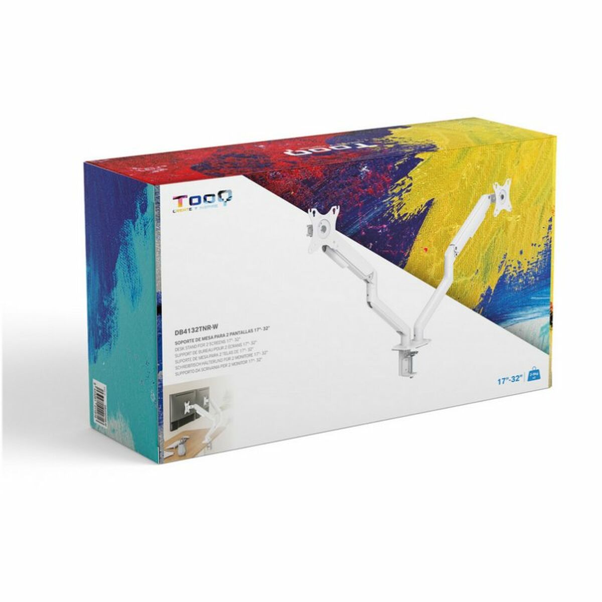 TV-fäste TooQ DB4132TNR-W 17"-32" - 2