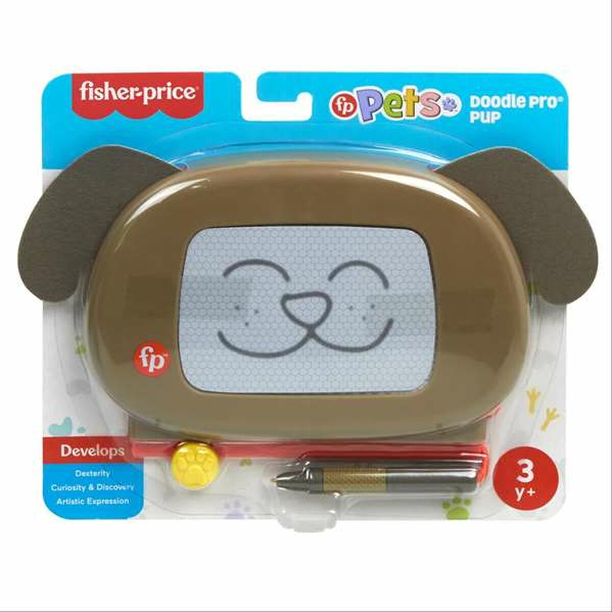 Tvåsidig skrivtavla Mattel - 2