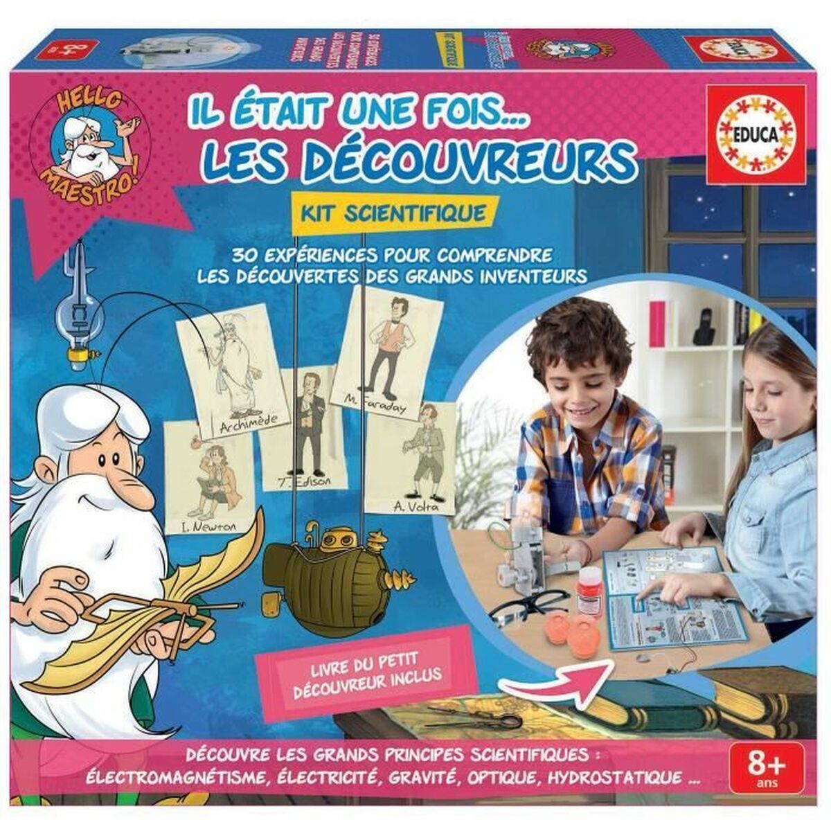 Sällskapsspel Educa kit experiences once upon a time ... the discovere (FR) - 3