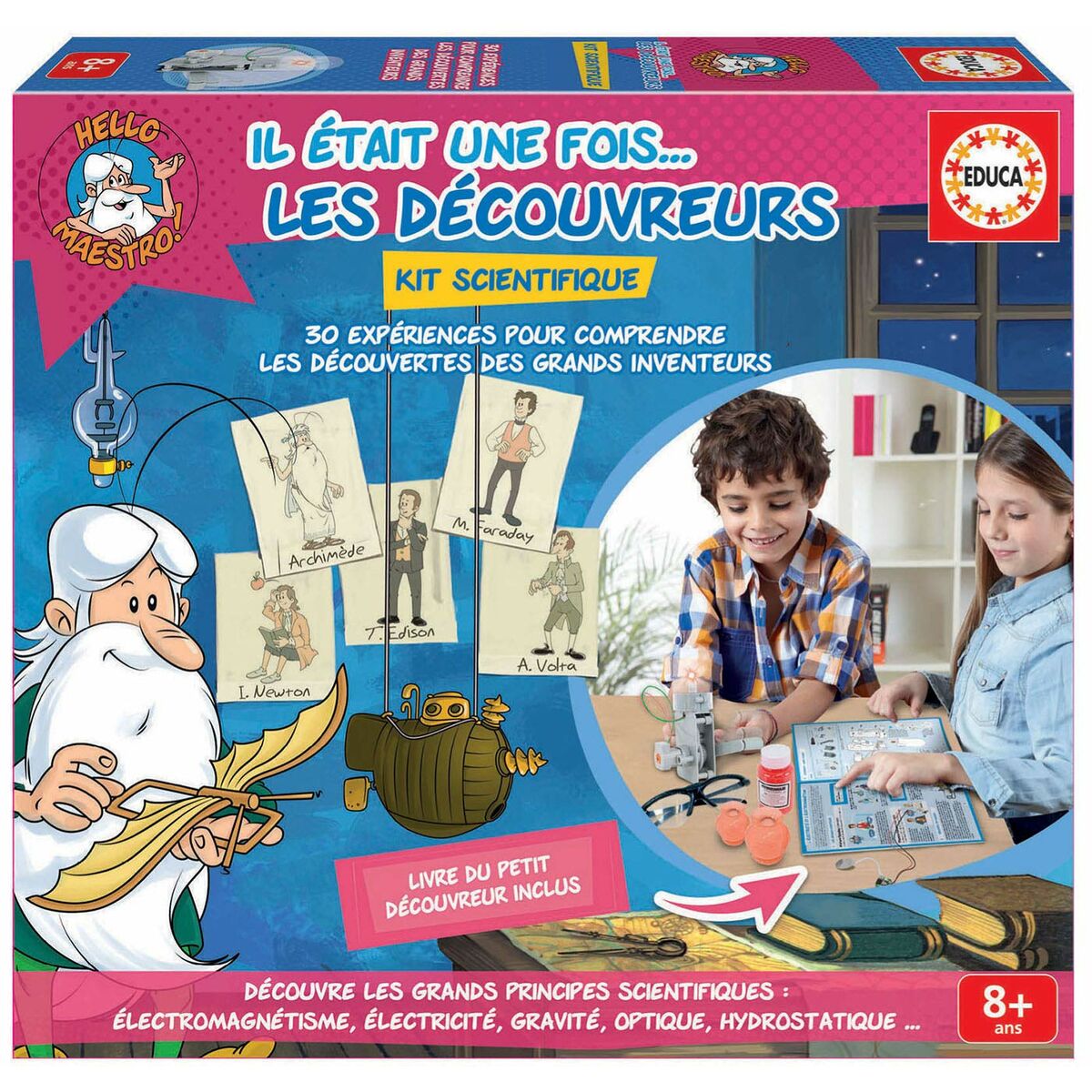 Sällskapsspel Educa kit experiences once upon a time ... the discovere (FR) - 2