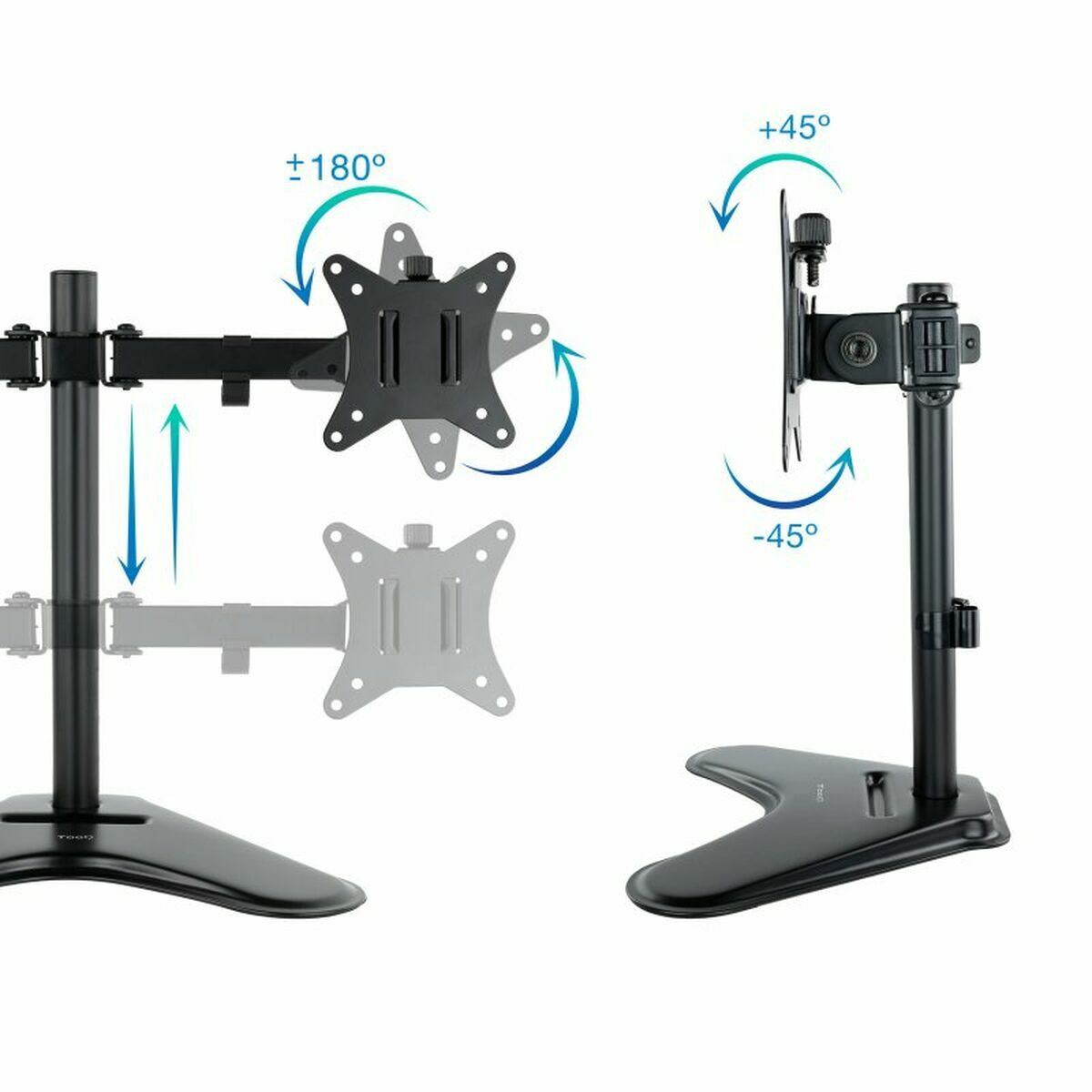 TV-fäste TooQ DB1702TN-B 17" 32" - 2
