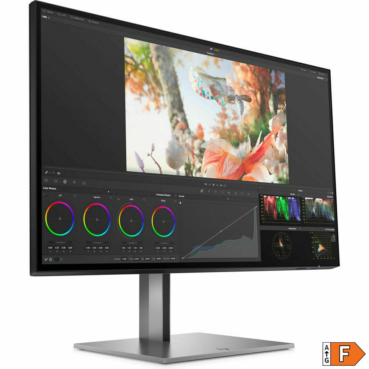 Monitor HP 1A9C9AA 4K Ultra HD Quad HD 25" 60 Hz - 5