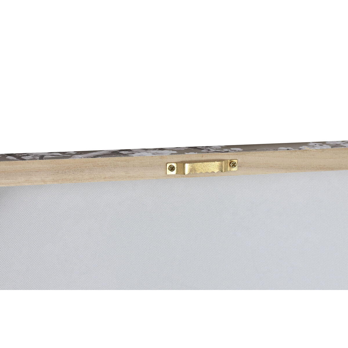 Tavla Home ESPRIT Vit Svart Gyllene Paris Loft 60 x 2,5 x 80 cm (2 antal) - 4