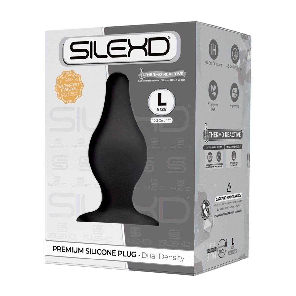 Analplugg Silexd Svart - 2