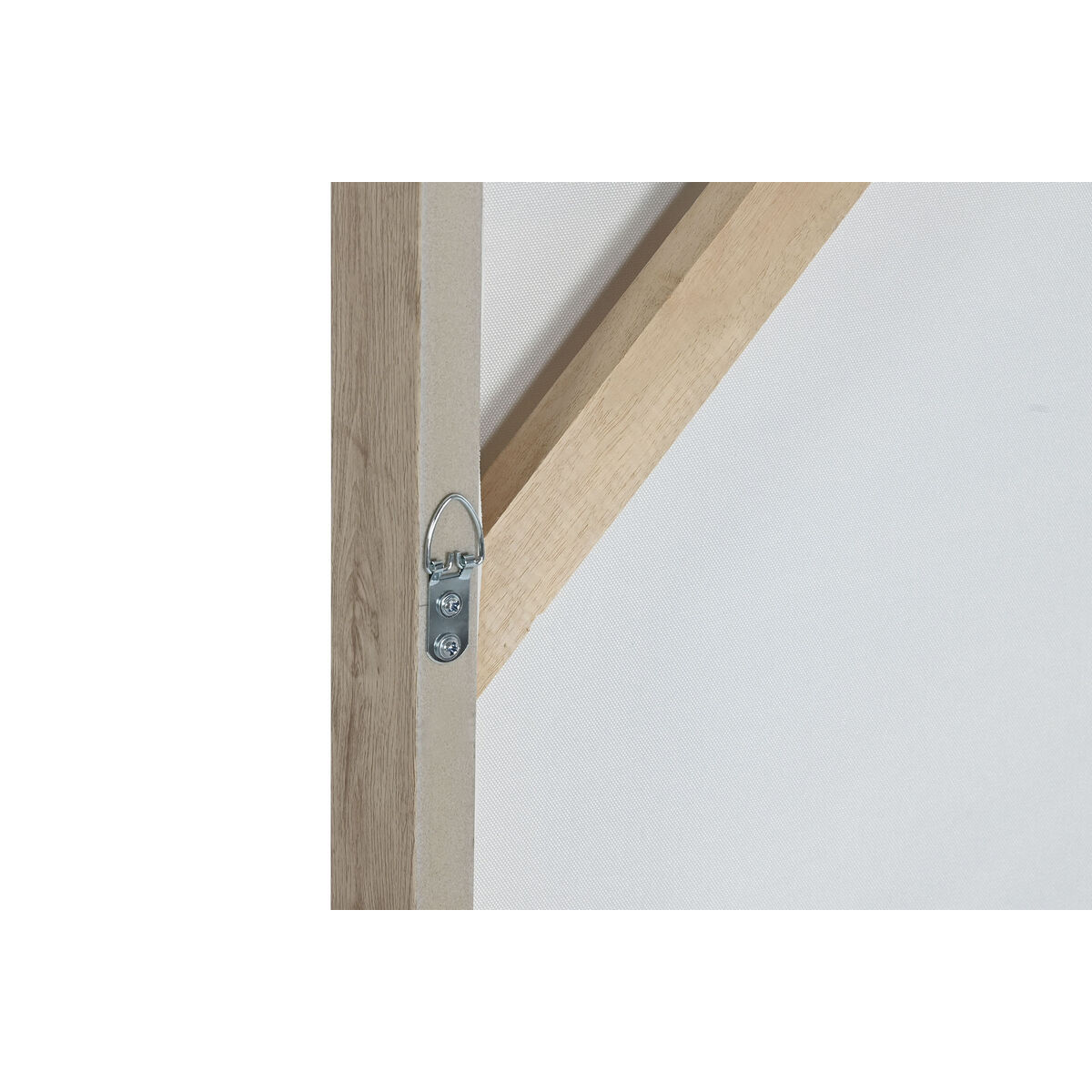 Tavla Home ESPRIT Vit Beige Jute polystyren Abstrakt Modern 102 x 3,2 x 102 cm (2 antal) - 4