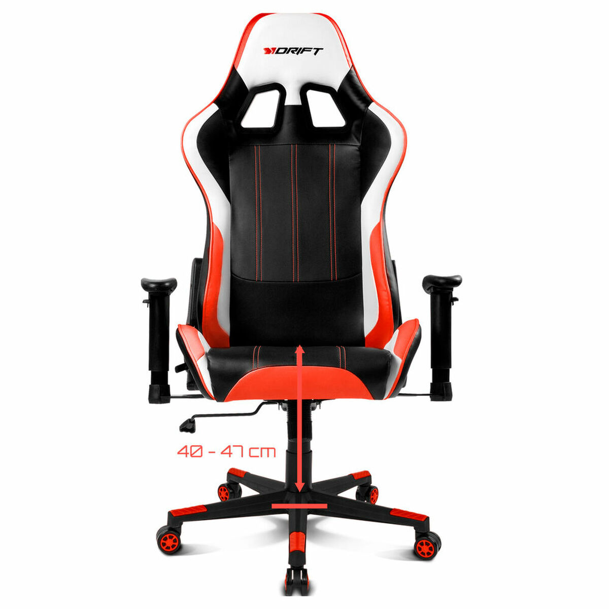 Spelstol DRIFT DR175RED Röd