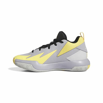 Baksketskor, Barn Adidas Cross Em Up Select Mid Gul Grå