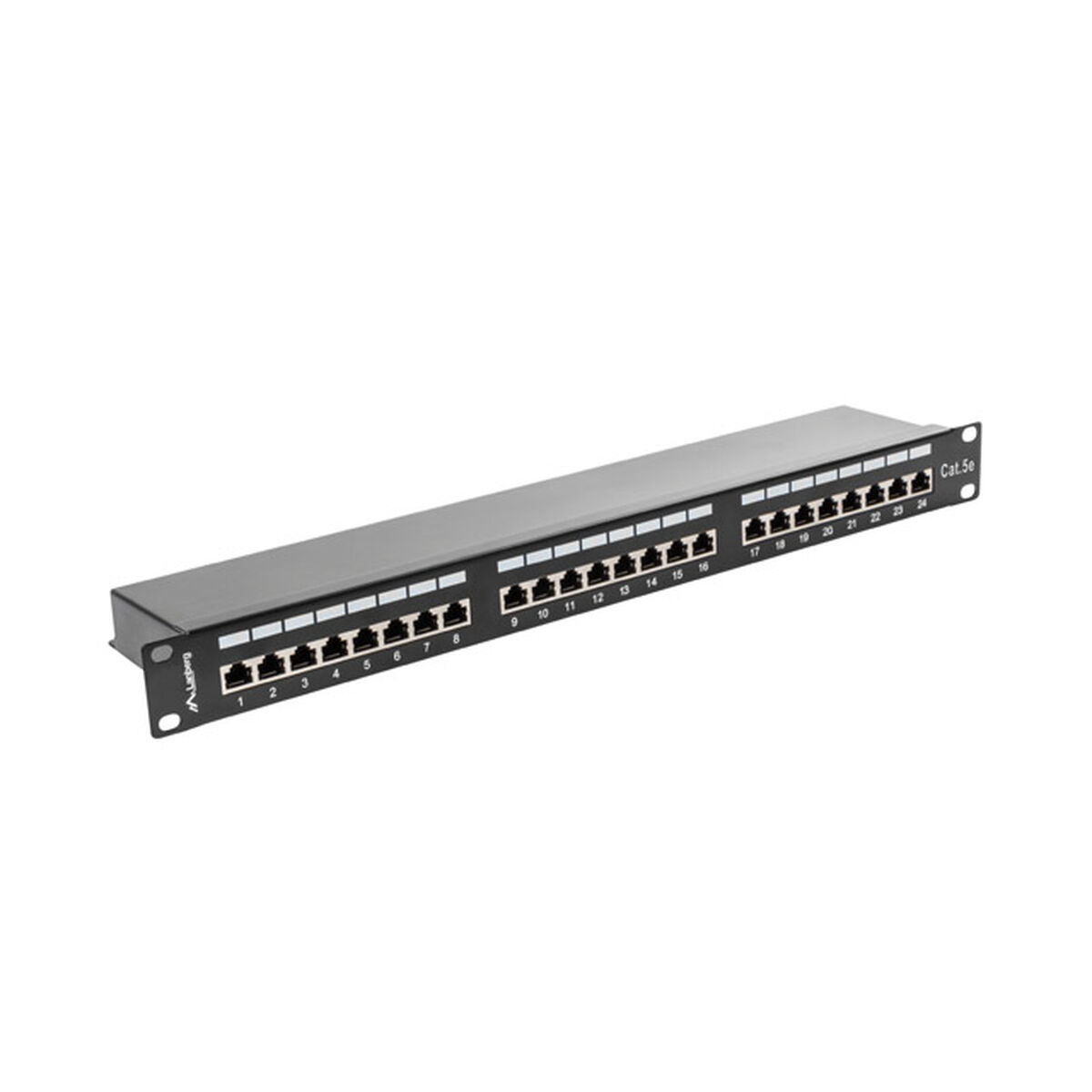 Nätkabel UTP Styv Kategori 6 Lanberg PPS5-1024-B Svart - 5