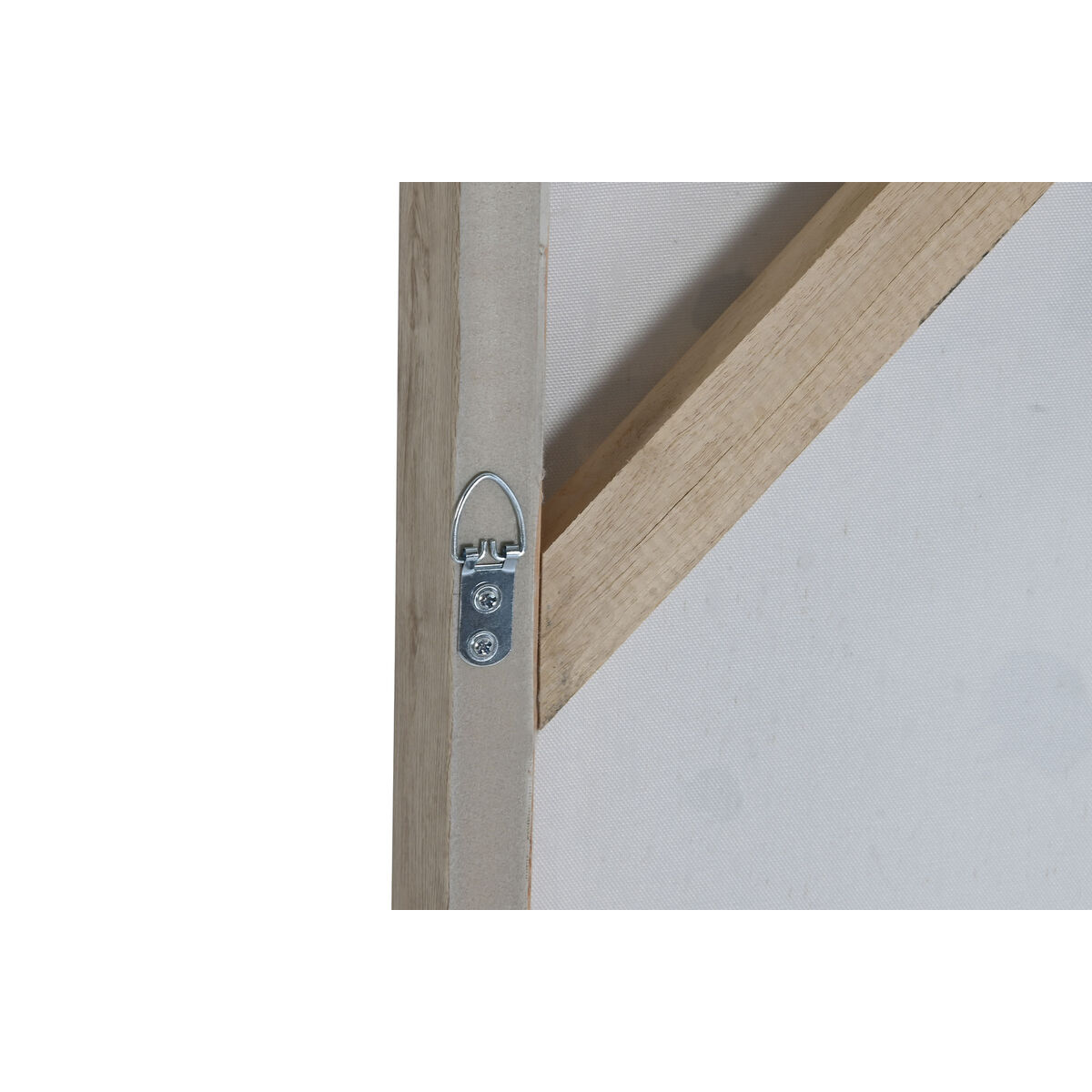Tavla Home ESPRIT Svart Beige Jute polystyren Abstrakt Modern 102 x 3,2 x 102 cm (2 antal) - 4