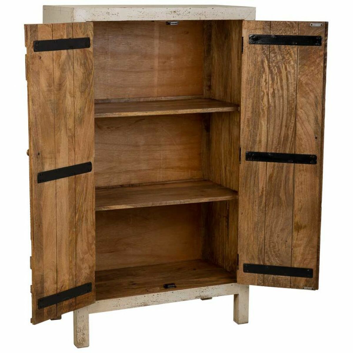 Skåp Alexandra House Living Vit Trä 35 x 140 x 78 cm - 2