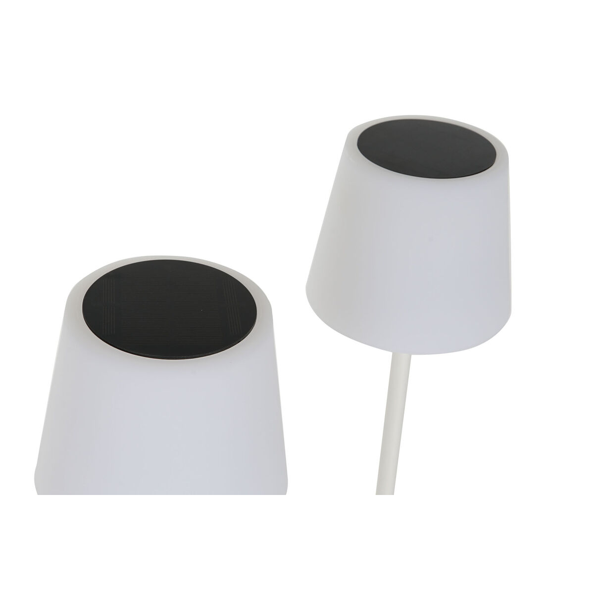 Solcellslampa Home ESPRIT Svart 25 x 25 x 140 cm - 5