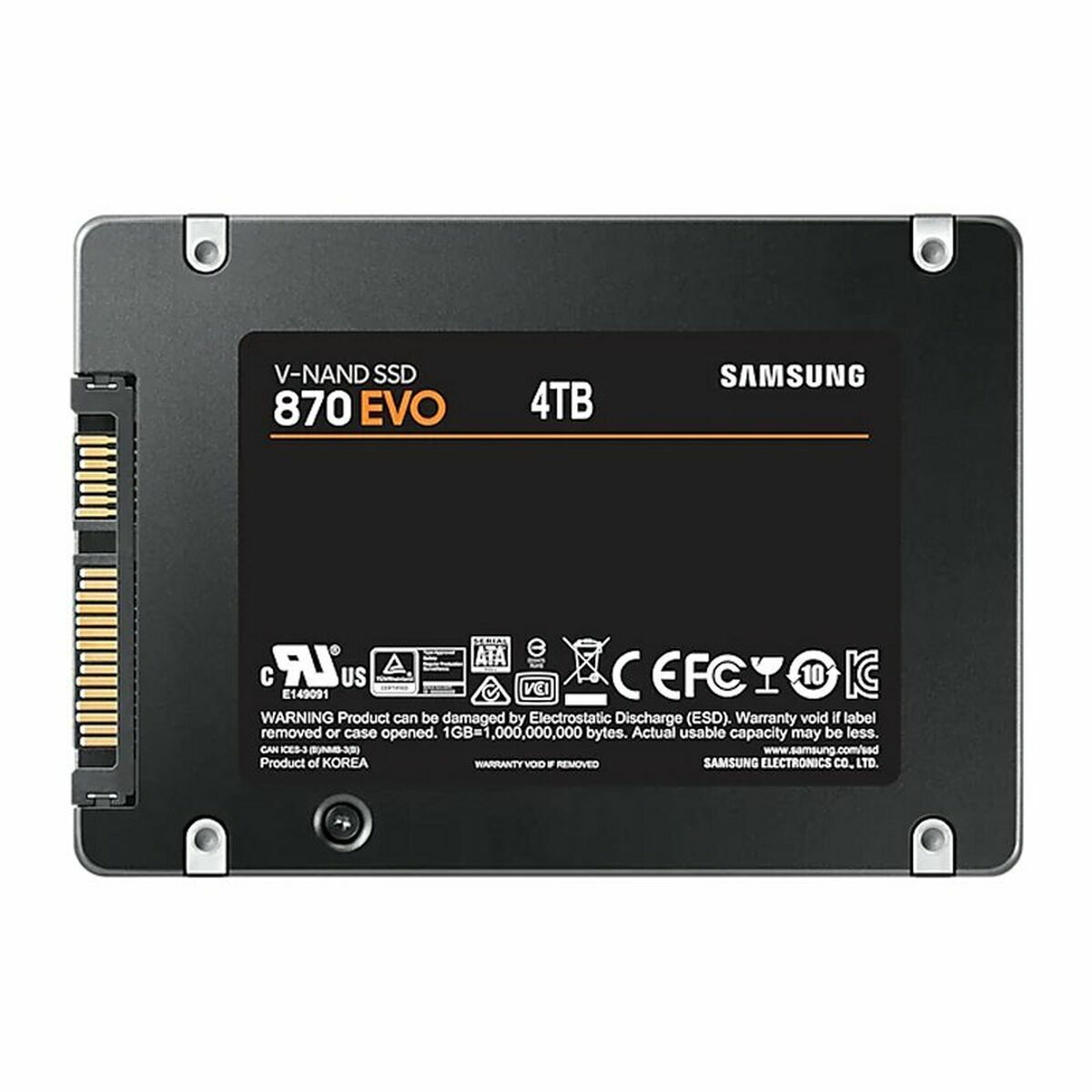 Hårddisk Samsung 870 EVO 4 TB SSD - 3