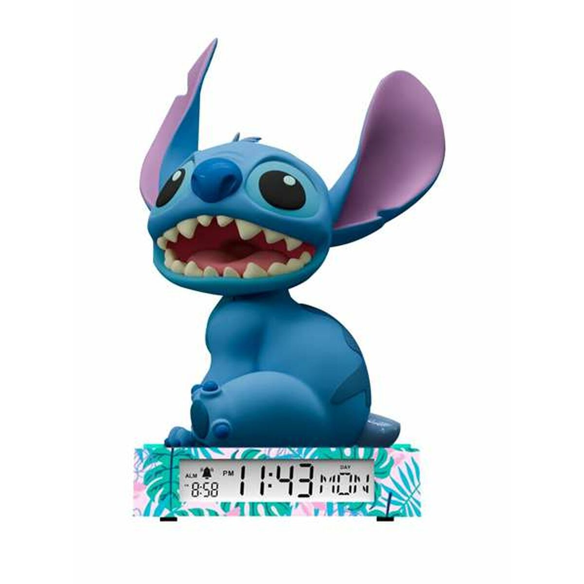 Väckarklocka Stitch Ljus Datum