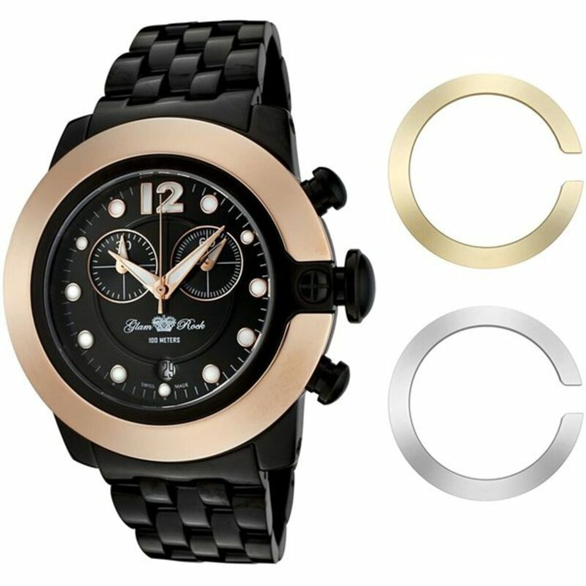 Herrklocka Glam Rock GR32183 (Ø 44 mm) - 5