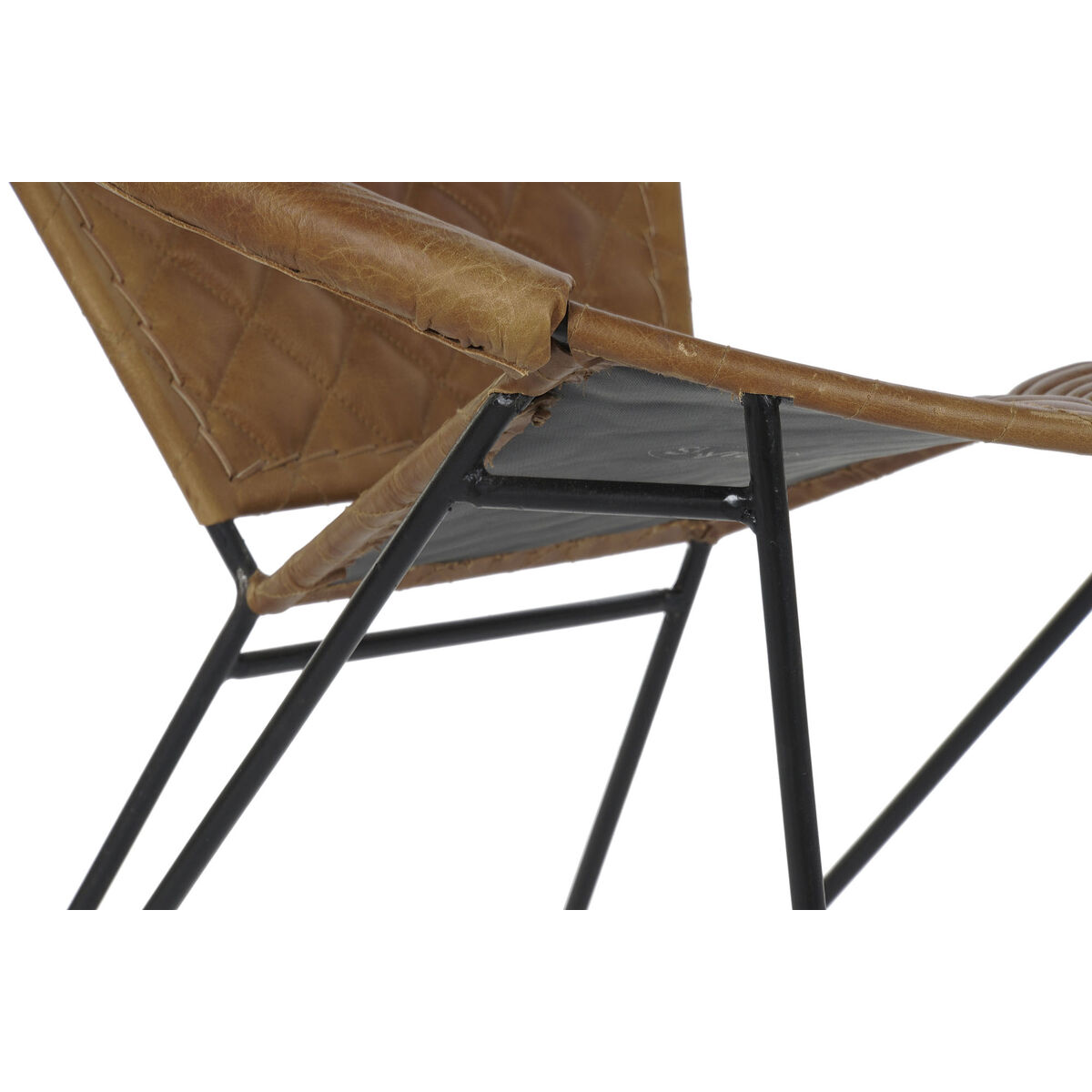 Matsalsstol DKD Home Decor Svart Ljusbrun 81 x 67 x 71 cm - 9