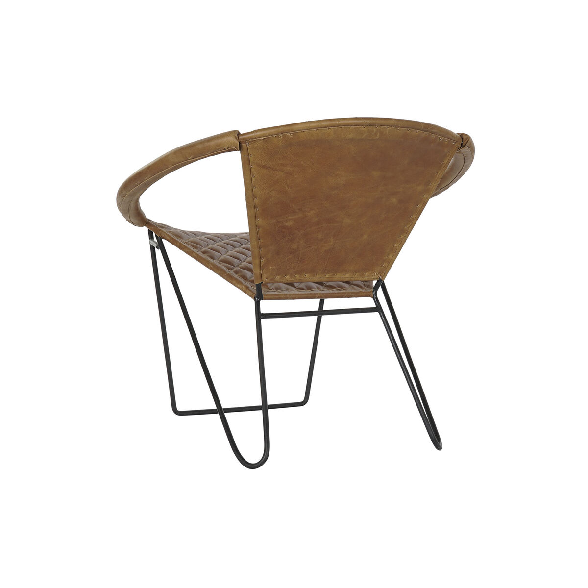 Matsalsstol DKD Home Decor Svart Ljusbrun 81 x 67 x 71 cm - 4