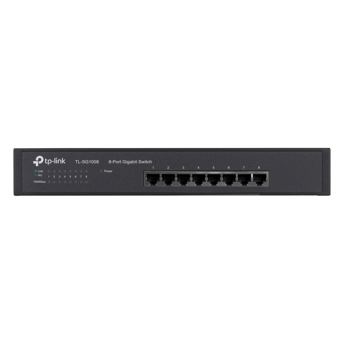 Skrivbords omkopplare TP-Link TL-SG1008 10/100/1000 Mbps - 4